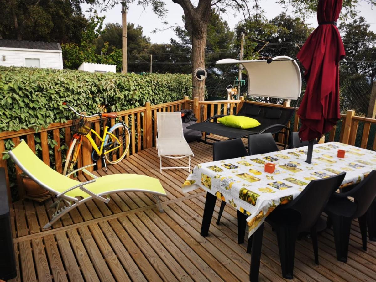 Mobil Home Neuf Camping L Ile Dor Plage St Raphael Avec Piscine Saint-Raphaël Extérieur photo