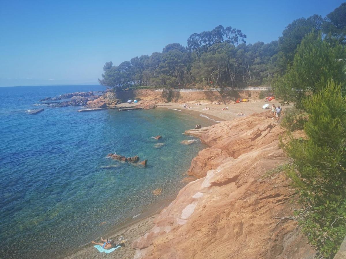 Mobil Home Neuf Camping L Ile Dor Plage St Raphael Avec Piscine Saint-Raphaël Extérieur photo